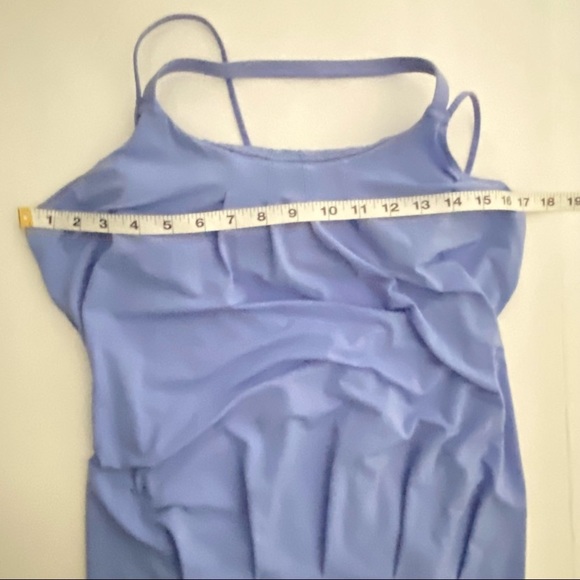 (R) Lululemon Flow and Go Tank Built in Bra Lullaby Blue Size 6 - Picture 13 of 15